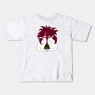 Red Plantasia Kids T-Shirt